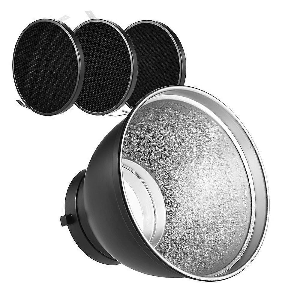 Reflector with Honeycomb Grid 10°30°50° Diffuser for Bowens Studio Flash Precise Light Control