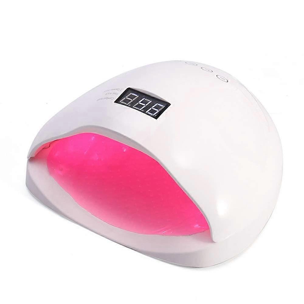 Cordless Rechargeable 48W UV LED Nail Lamp with Dual Wavelength, Auto Sensor and Timer