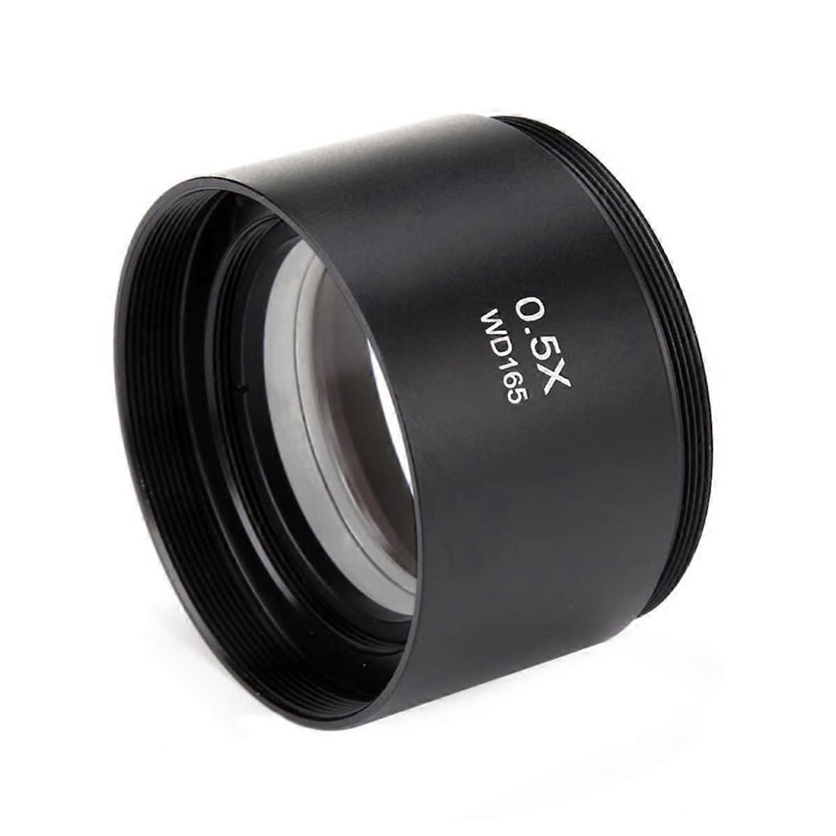 0.5X Stereo Microscope Auxiliary Objective Lens 48mm for Binocular Microscope Accessory