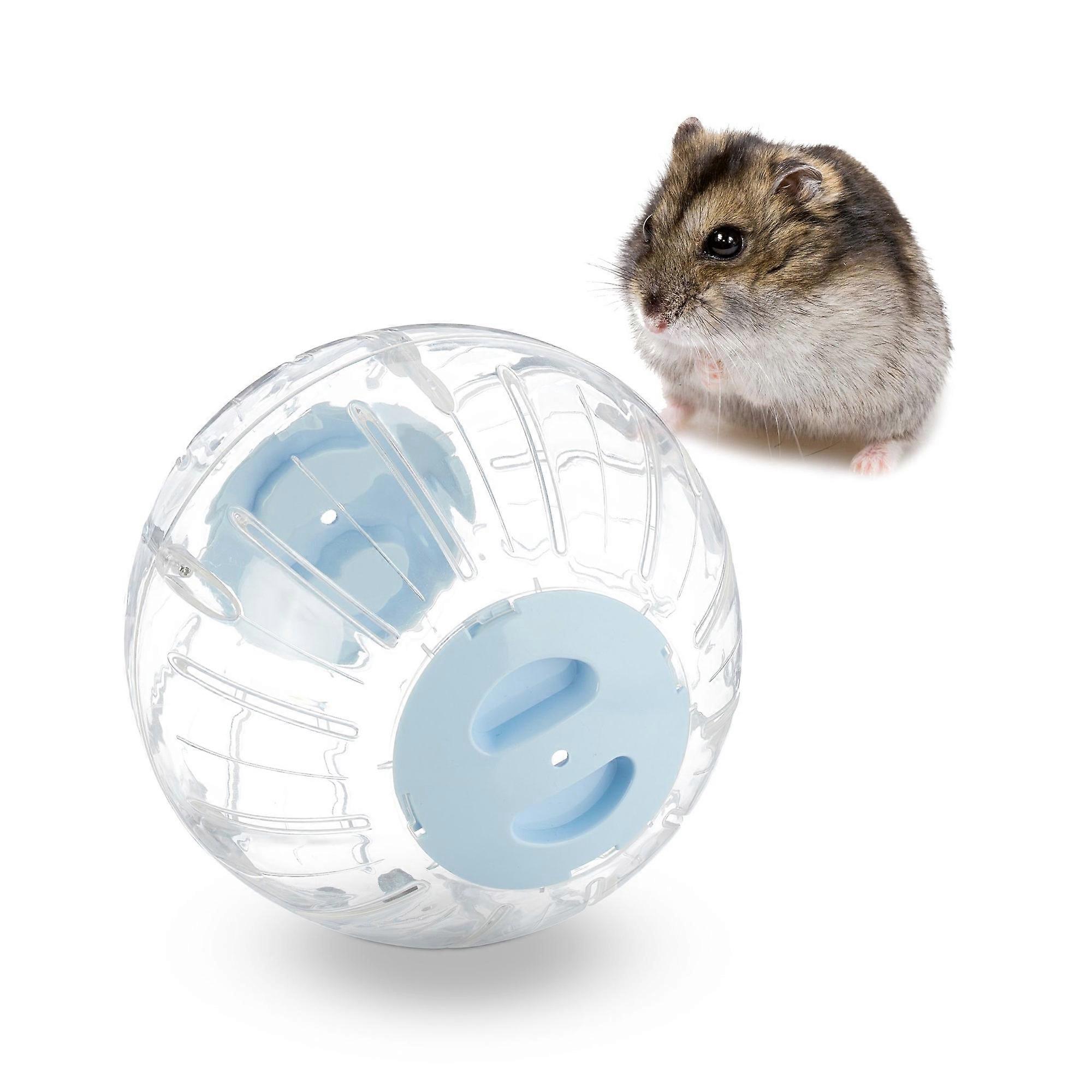 Hamsterball mit hellblauem Deckel