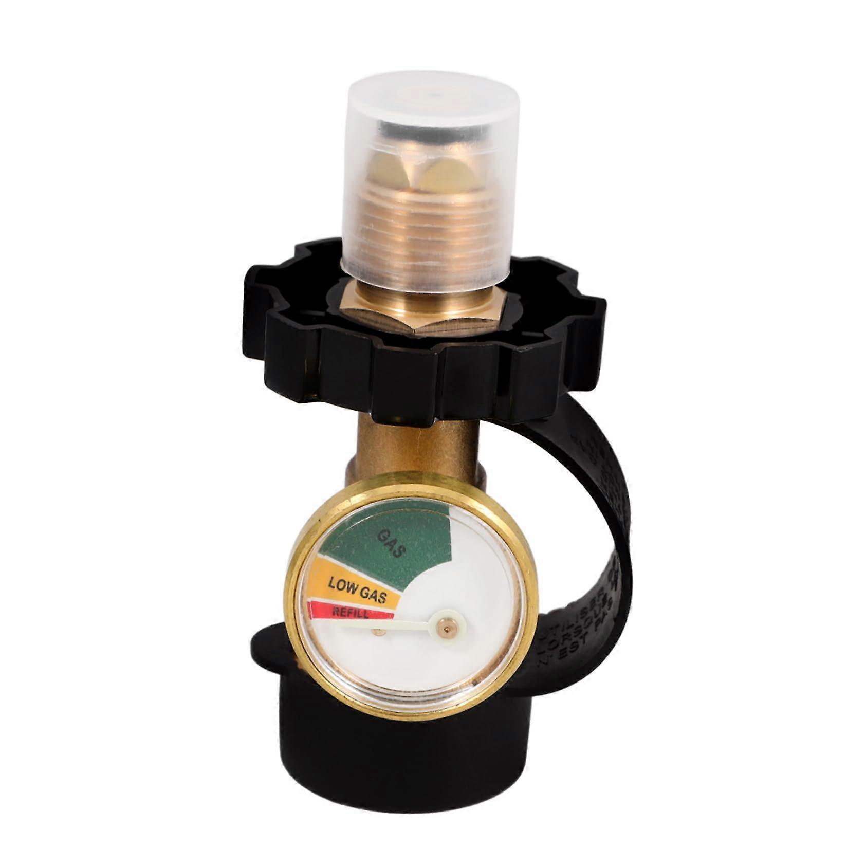 Propane Tank Adapter with Stable Gas Flow, Durable Metal Threaded Connector for Quick Cylinder Connection