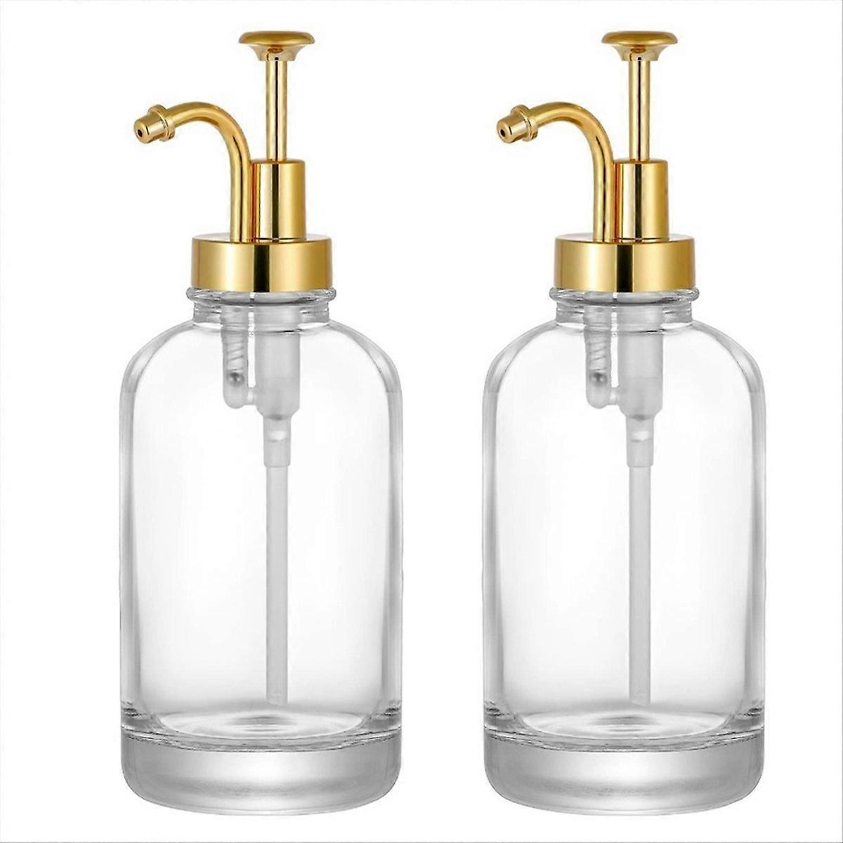 Drinkware Coffee Syrup Dispenser 16oz with Funnel Pump