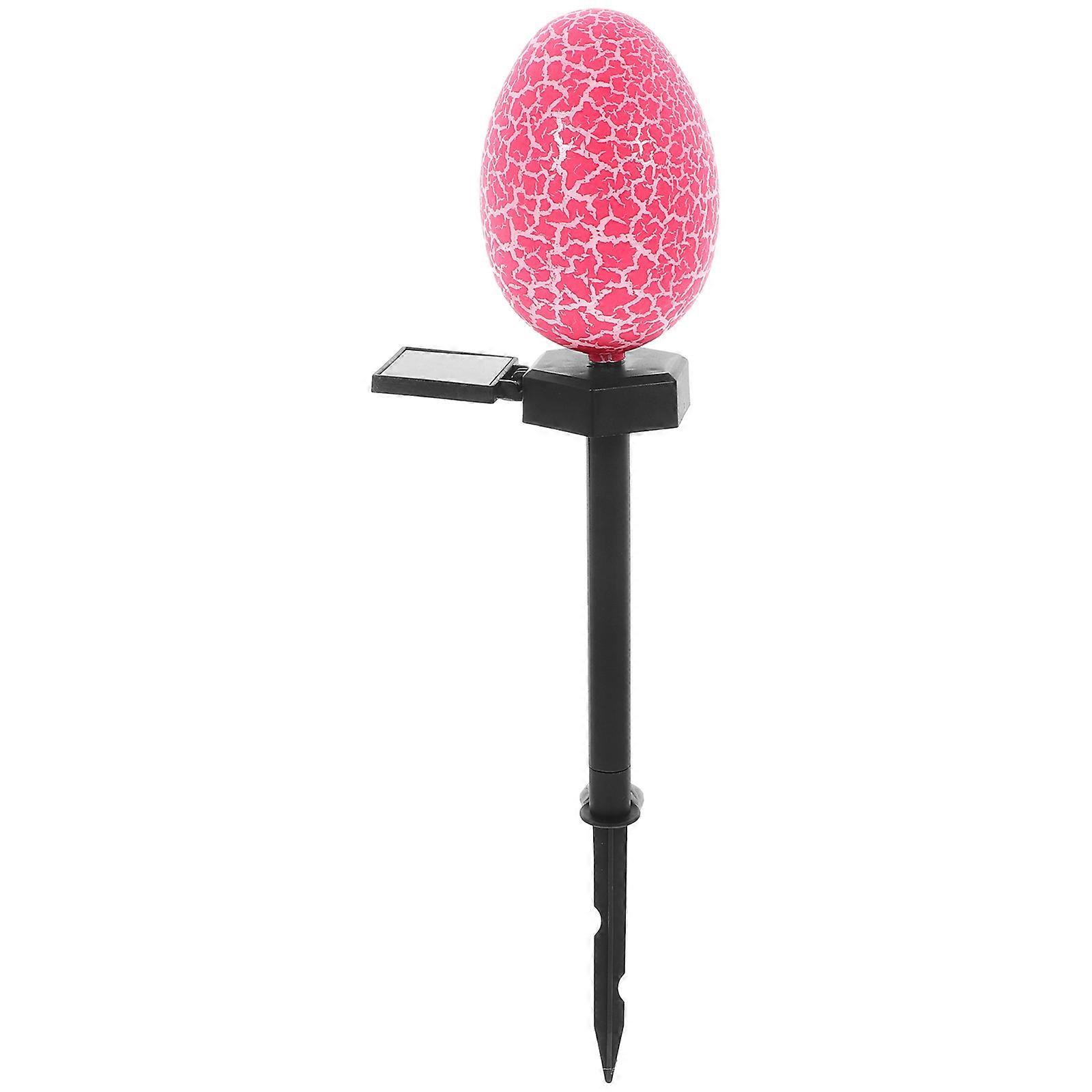 Easter Solar Lights Outdoor Egg Light for Yard Decoration