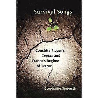 Canzoni di sopravvivenza: 'Coplas' di Conchita Piquer Regime franchista del terrore (Toronto iberico) e