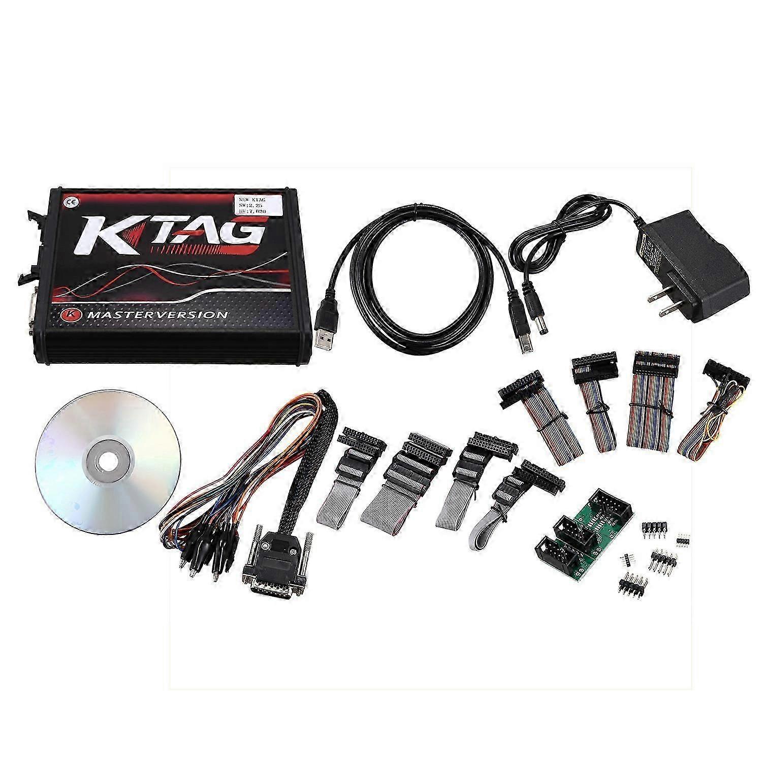 KTAG V7.020 V2.23 programmeringssett for chiptuningverktøy, masterversjon