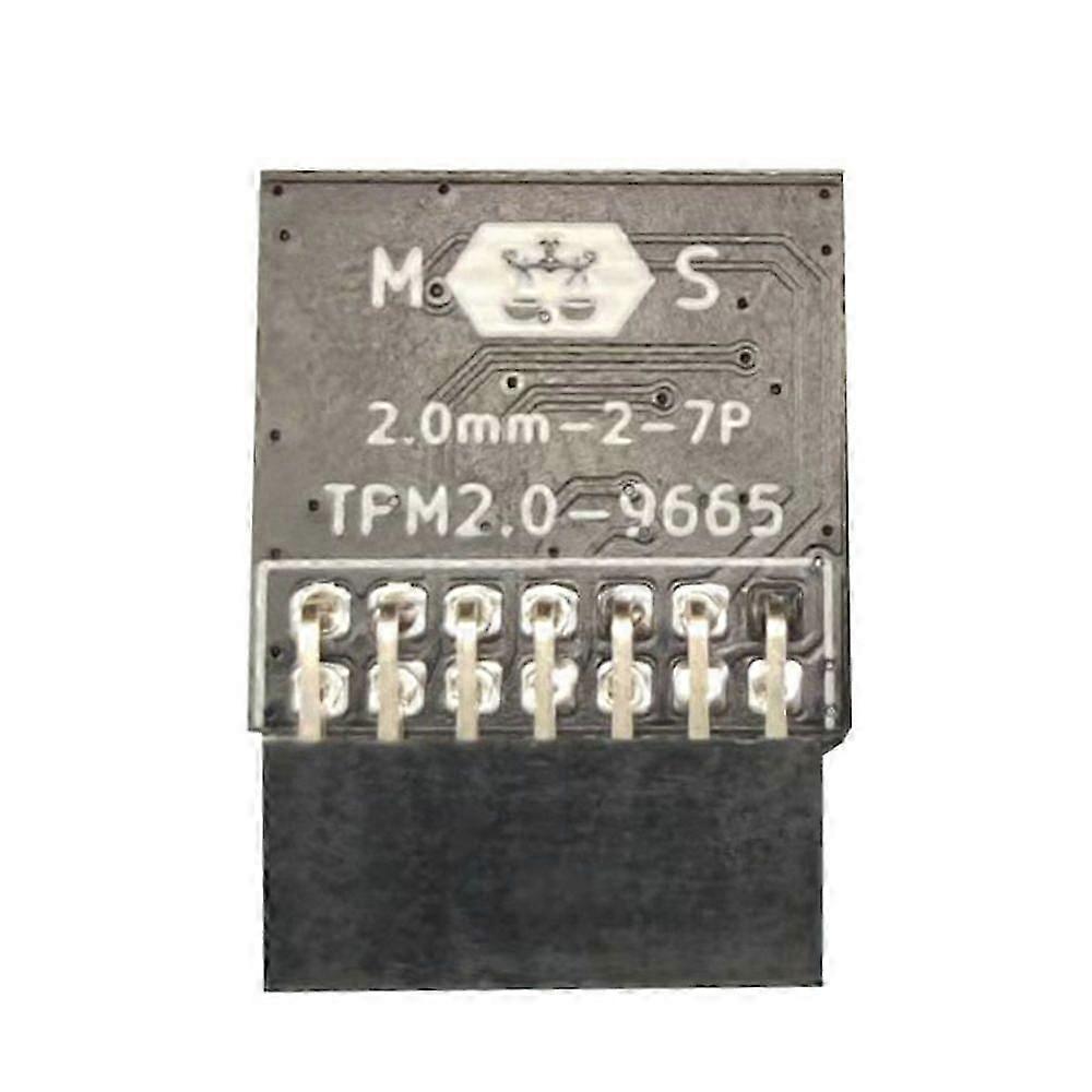 LPC TPM 2.0 Encryption Security Module Remote Card 14Pin TPM2.0 Module Board for 11