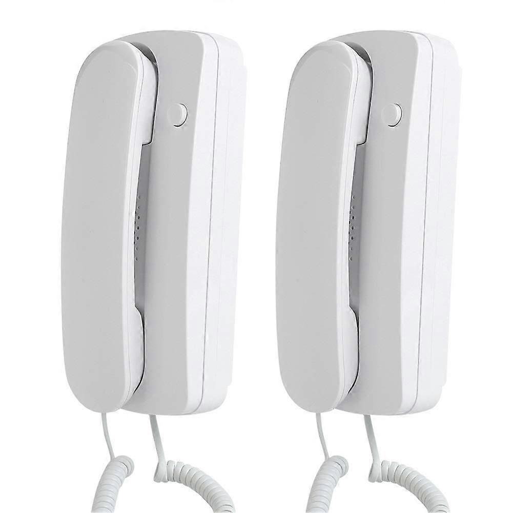 Wired Intercom System with Clear TwoWay Audio, Universal for Office and Home Communication