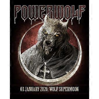 Powerwolf – Der Wolf zum Supermond am 3. Januar 2026 – Puzzlespiel für Erwachsene und Kinder (PU0307)