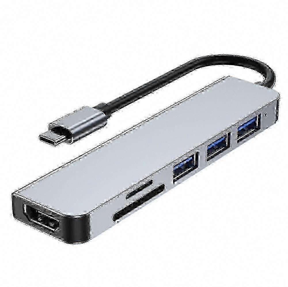 6-in-1 USB-C Hub Multiport Adapter