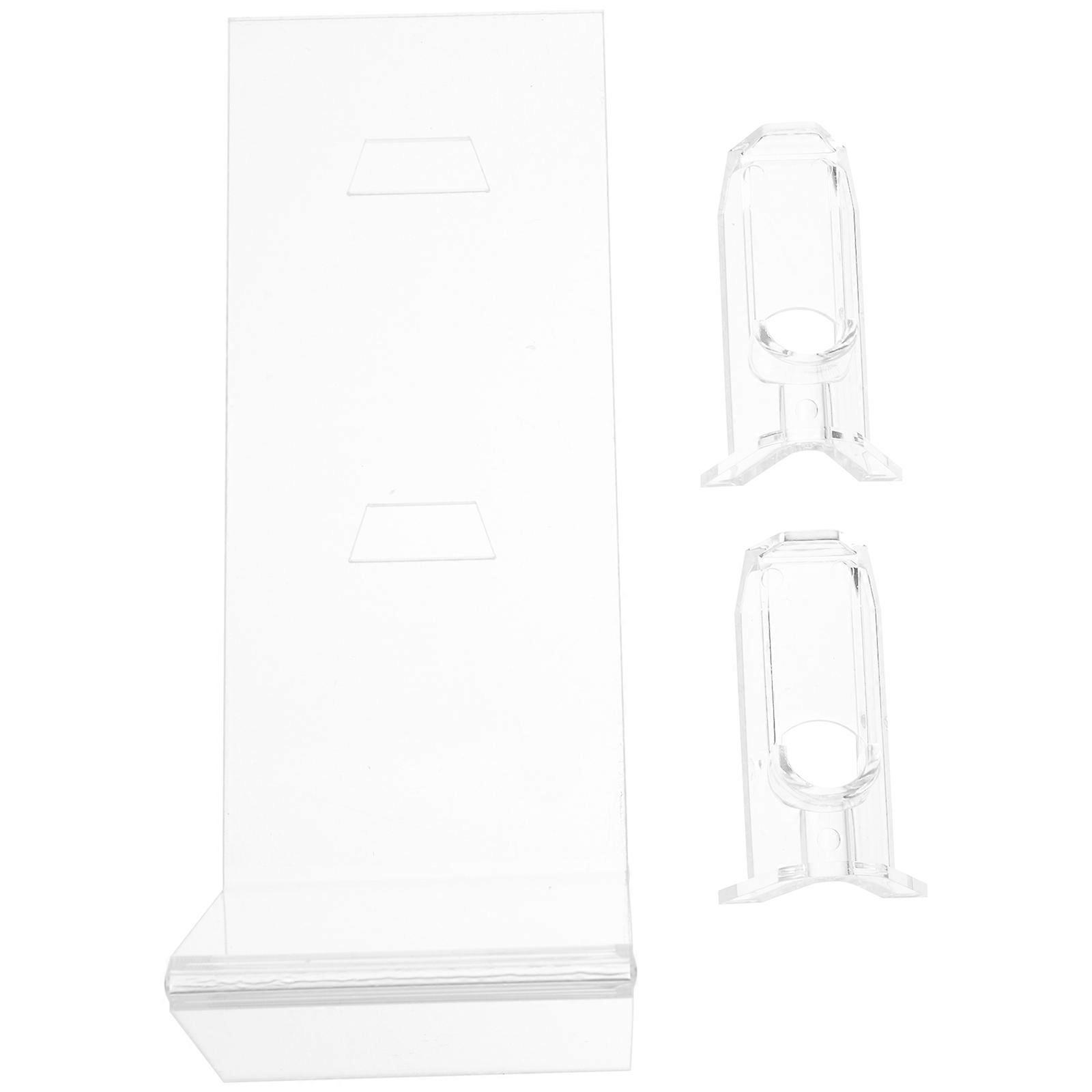 Acrylic Glasses Holder Display Rack for Storage Use with 2 Layers
