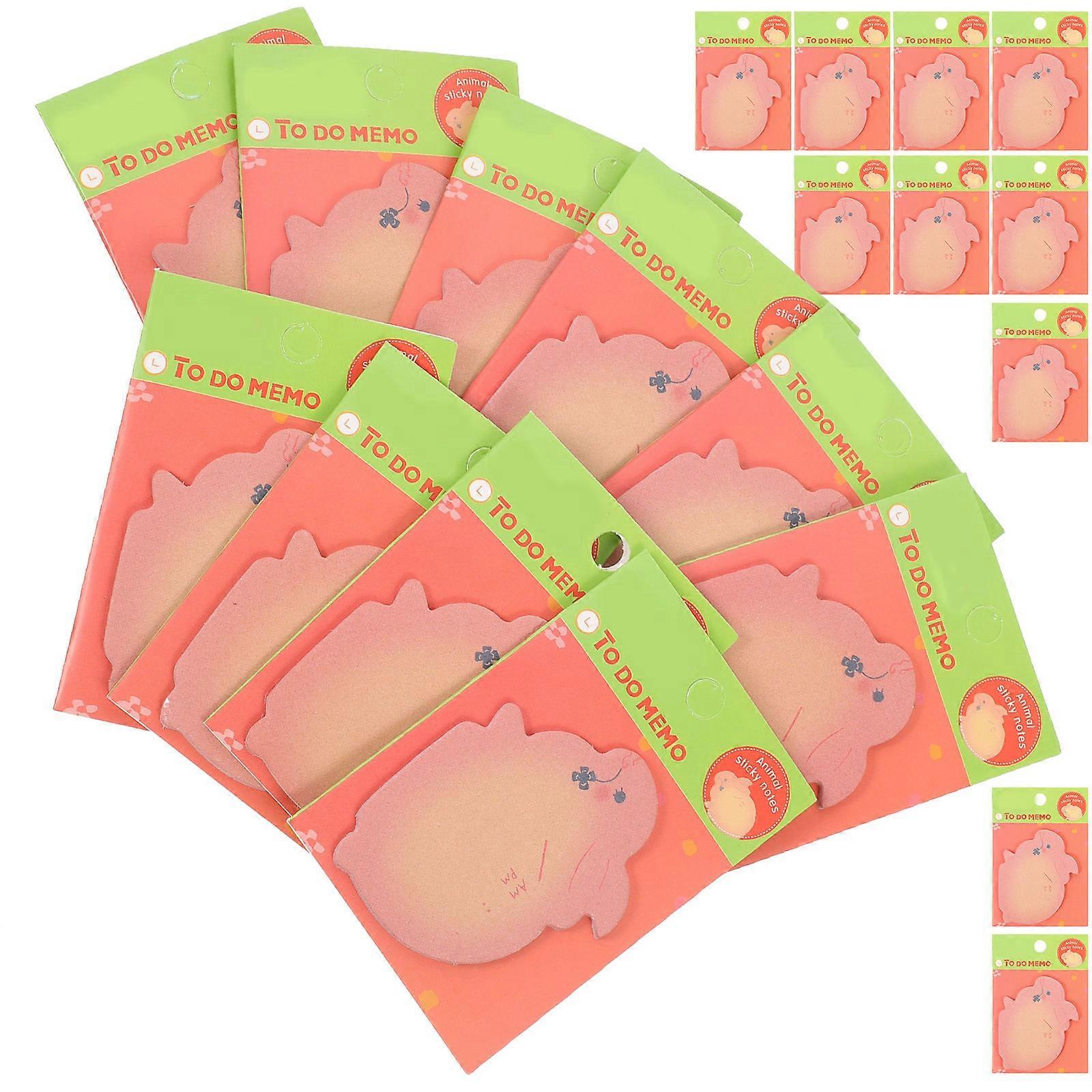 Convenient Memo Pads for Writing Use with 20Pcs Multi-Function Cartoon Rabbit Stickers