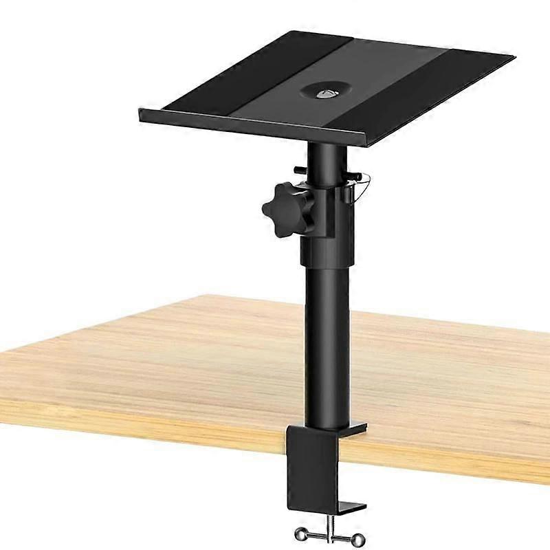 Movable Clamp-On Desktop Speaker Stand Double