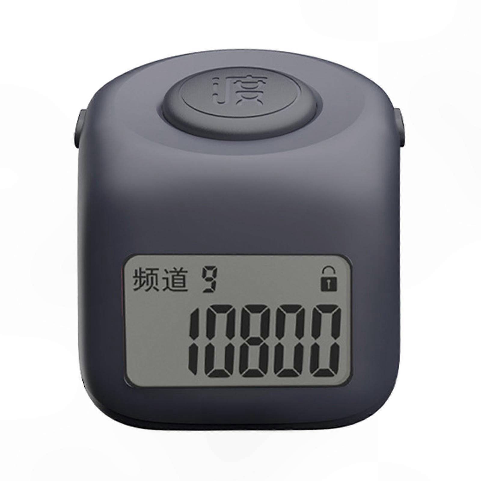 Durable Clicker with Lock and Backlit Display for Counting Tasks