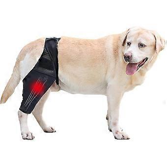 Dog Knee Brace Dog Leg Brace compatible with Torn Acl Hind Leg Dog Hip Support Brace, Dog Acl Knee Brace Adjustable-hy