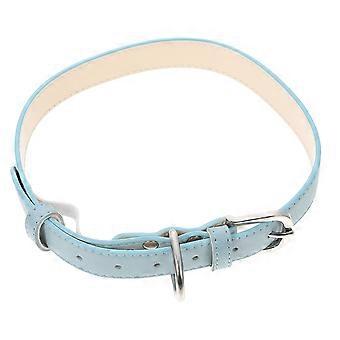 Collier pour chiot, boucle de sécurité pour animaux de compagnie, collier réglable pour animaux de compagnie, cercle de cou de chien PU