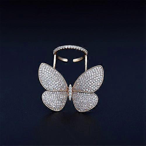 Butterfly Shape Ring, Ring Size:8