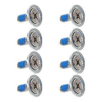 8pcs Snowboard Binding Screw Parts: Stainless Steel Screws with Washers for Secure Ski Binding Mounting Repair - Hardware Fits Standard Snowboard