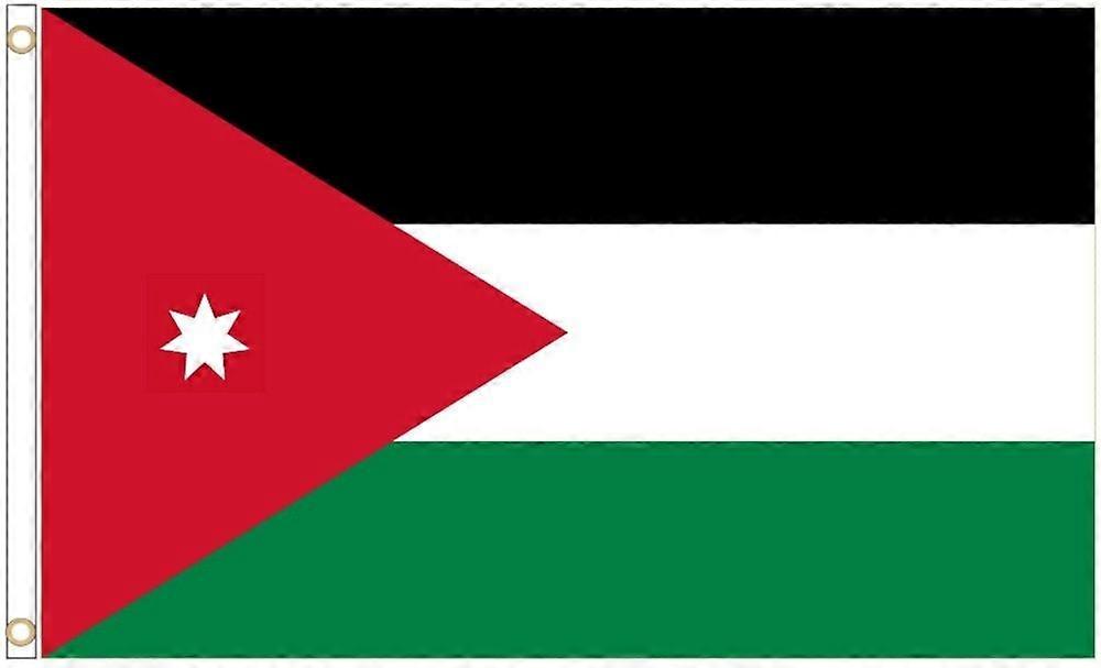 Fodbold-VM 2026 Flag Jordan CU0469