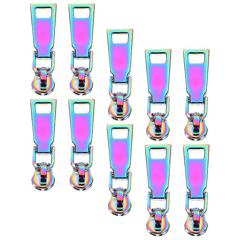 Multi Metal Zipper Pulls for Clothes Use 40Pcs Practical Zipper Sliders