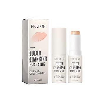 EELHOE warm powder blusher stick light, thin, natural, transparent, three-dimensional, even skin color, lip and cheek dual-use makeup stick
