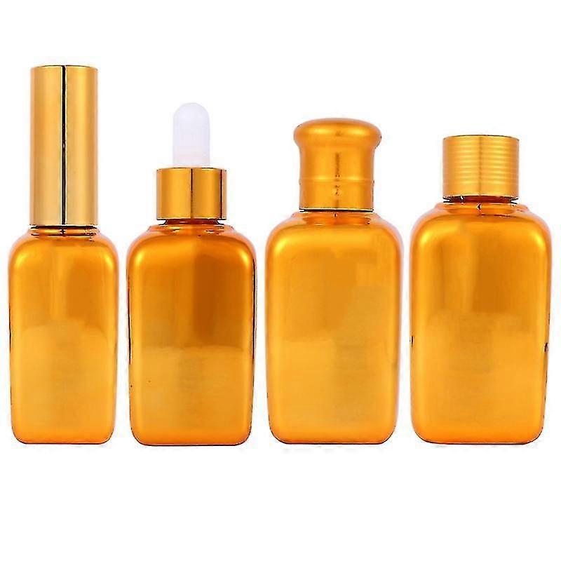4pcs container bottle, Glass Bottle