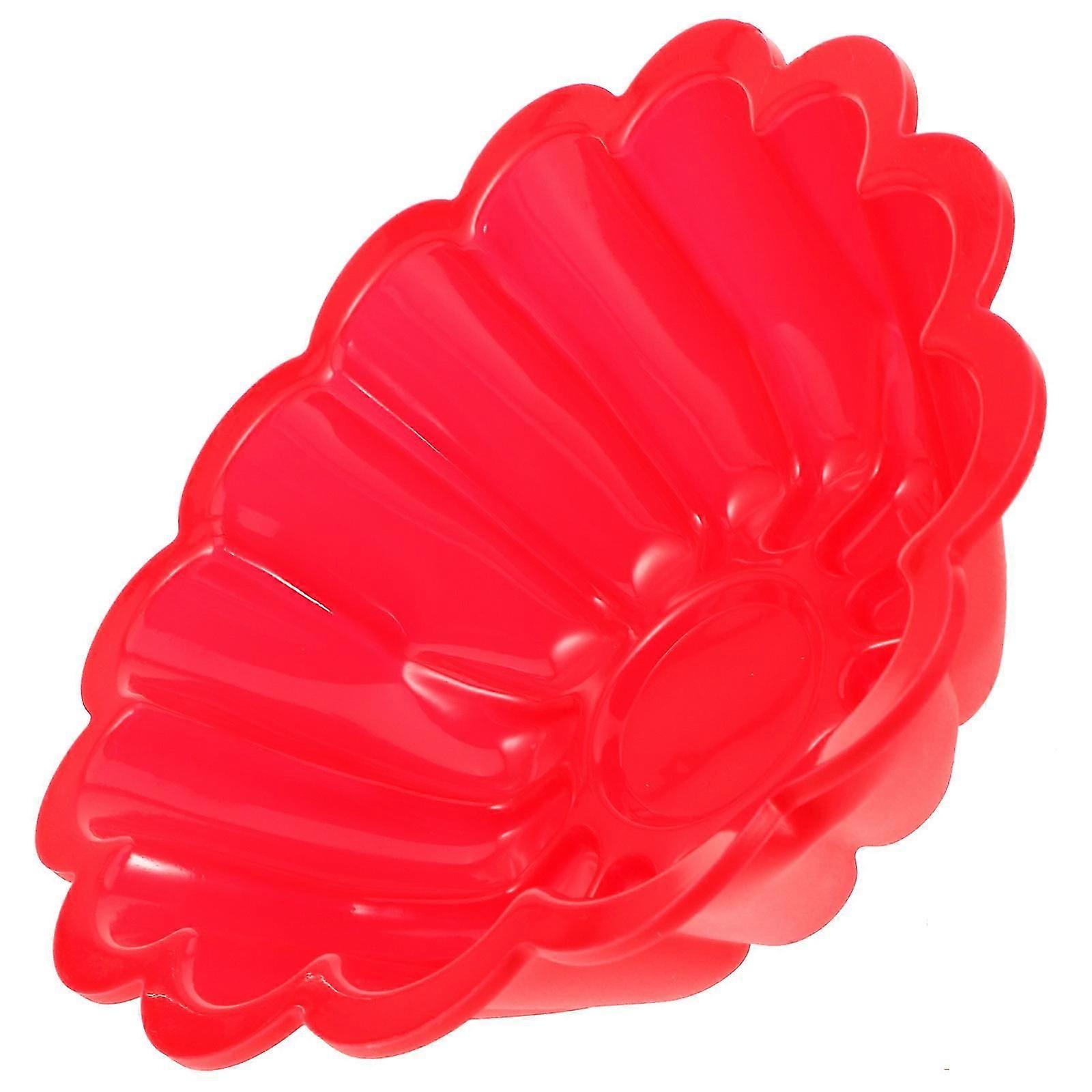 Flower Shape Silicone Cake Mold for Baking Use One Piece