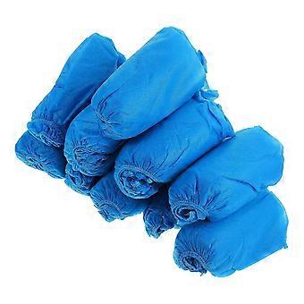 Thickened Non-Woven Disposable Shoe Covers for Home and Indoor Use 100Pcs