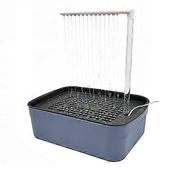 Eco-Friendly Bearded Dragon Pool And Budgie Bath With Efficient Automatic Water Circulation System Bird Shower Fountain