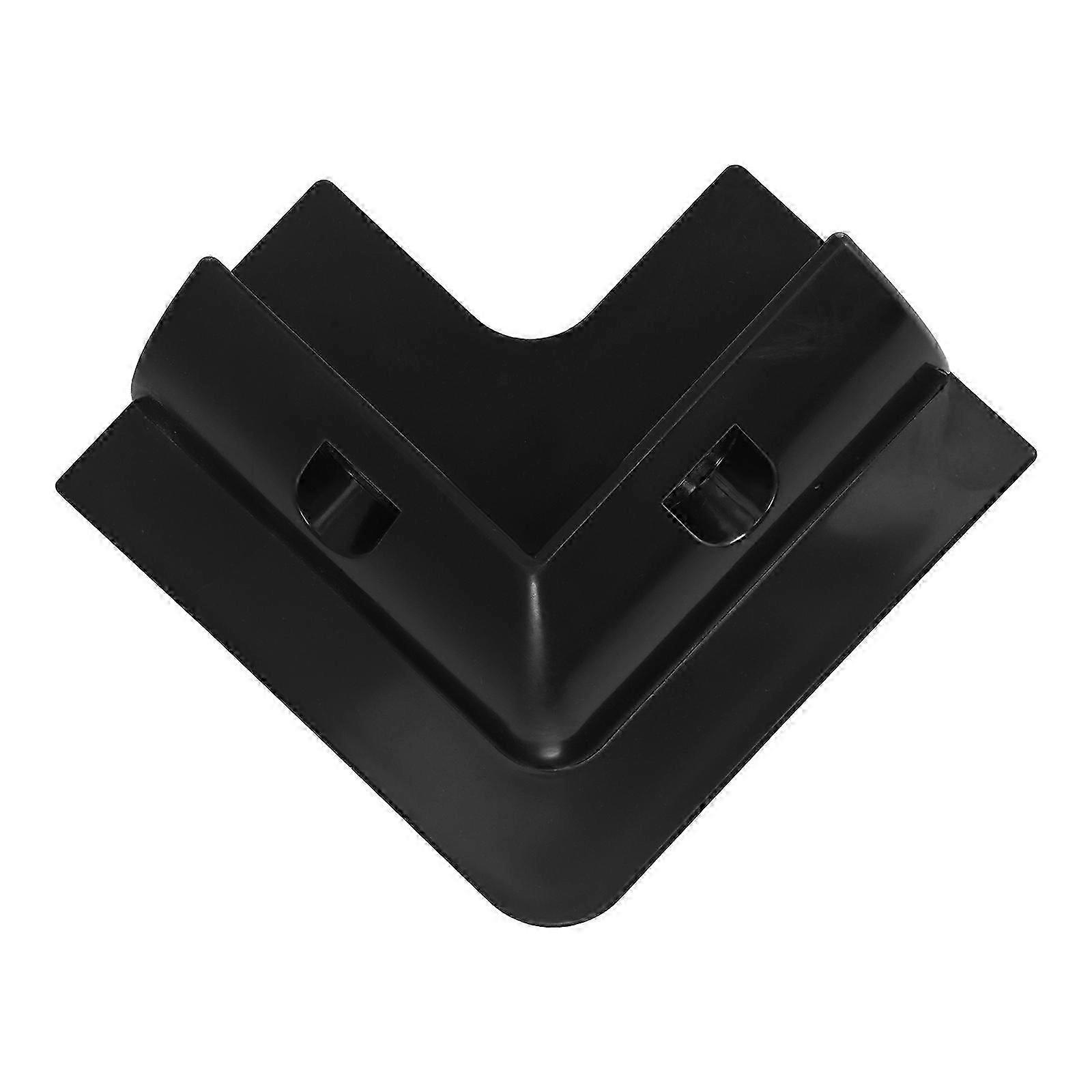 Solar Panel Mounting Brackets | Black Plastic | Easy Installation for RV, Boats