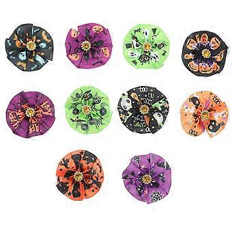 Pet Collar Flowers Dog Collar Accessories for Pets 50Pcs Assorted Color
