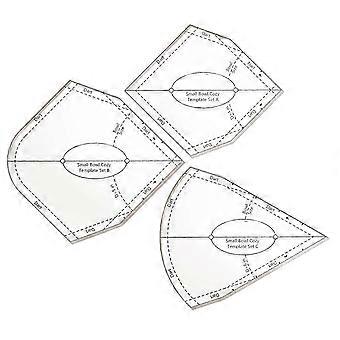 Bowl Cozy Template Cutting Ruler Reusable Patchworks Ruler for Sewing