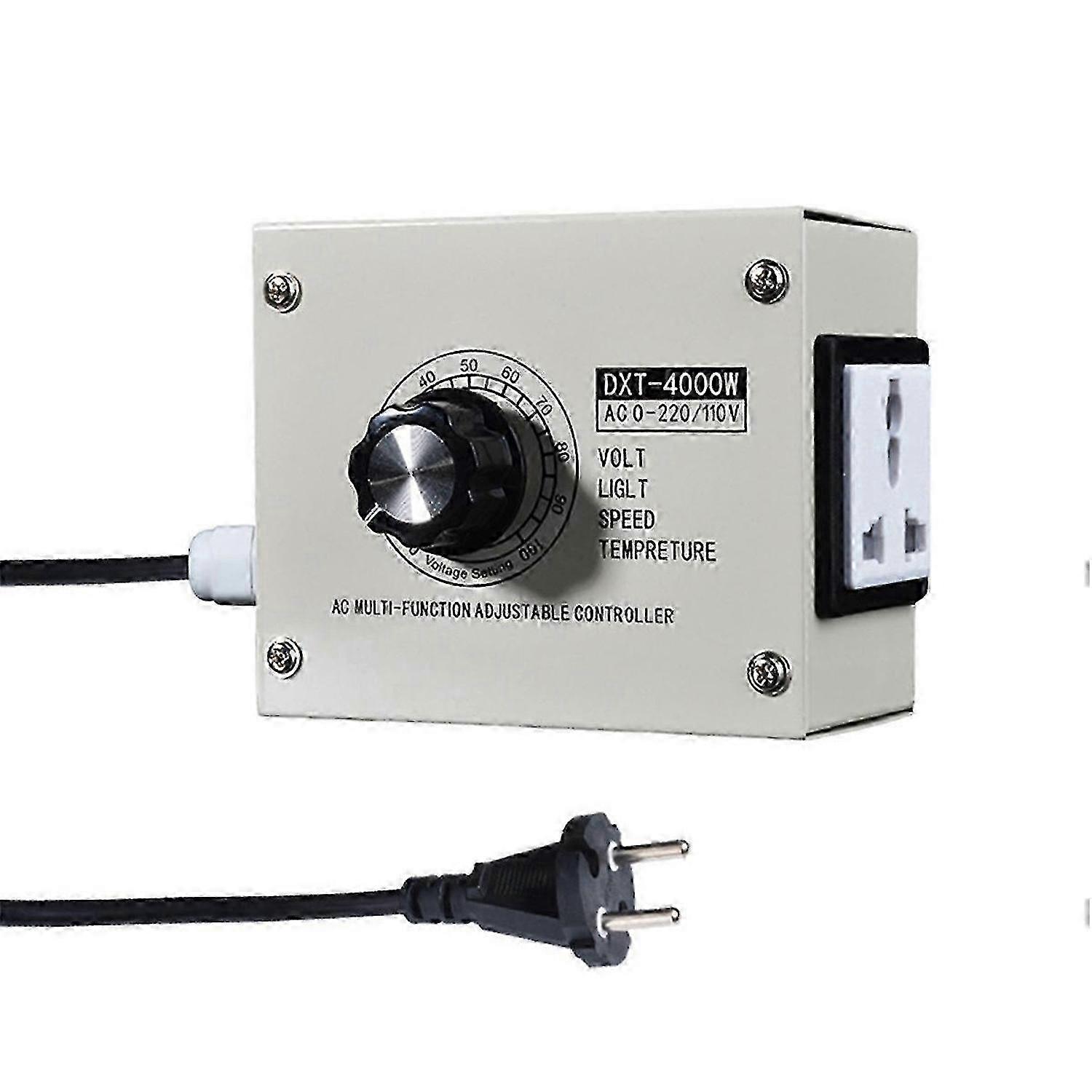 Adjustable Voltage Regulator 4000W SCR EU plug