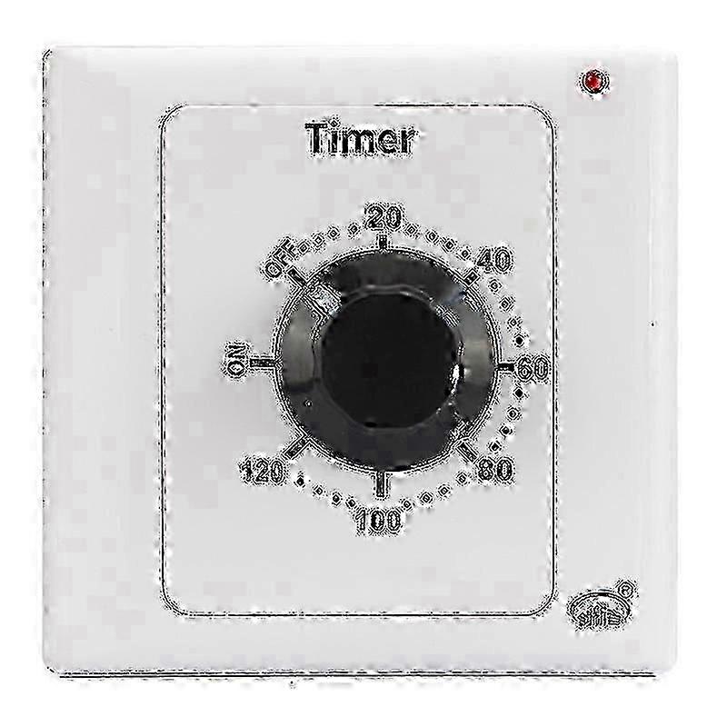 Intelligent Mechanical 120 Min Countdown Timer Socket, AC 220V 15A, 86 Panel, Co,z