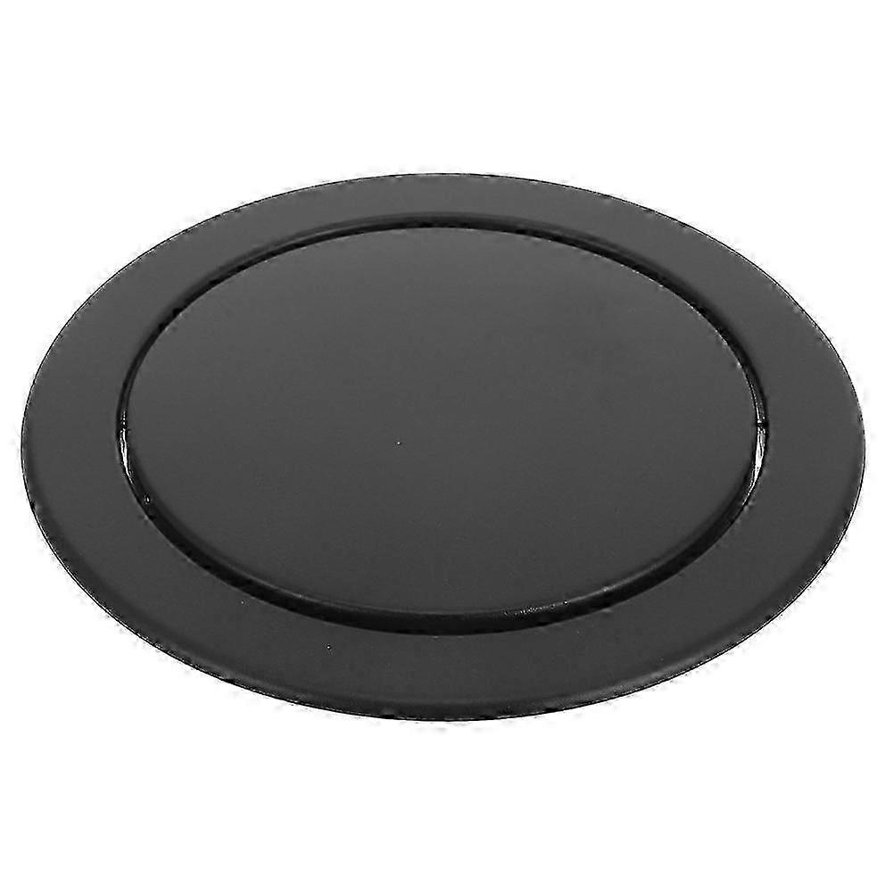 Durable Embedded Trash Can Lid with Swing Flap