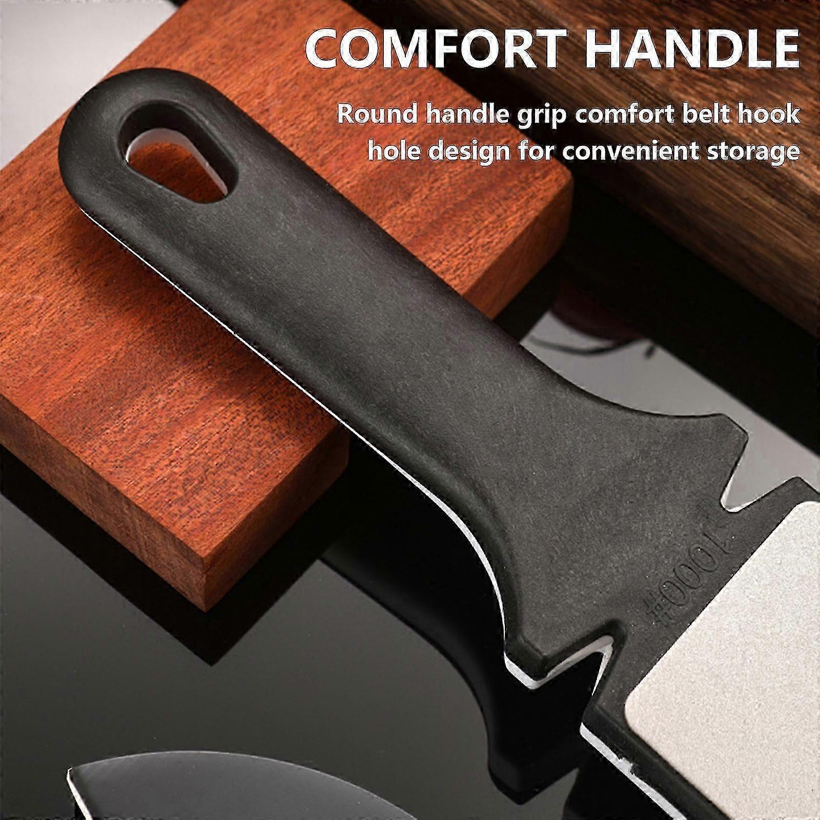 Dmd Knife Sharpener Diamond Multi-function Sharpener Fast Sharpening Kitchen Knife Edge Sharpener Double-sided Sharpener