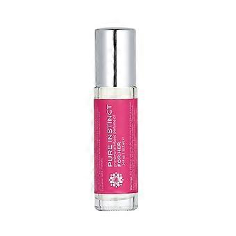 Perfume com óleo essencial infundido com feromônios para ela - Roll-on 10,2 ml | 0,34 fl oz