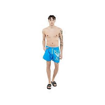 Emporio Armani Signature Men's Swimsuit Blue