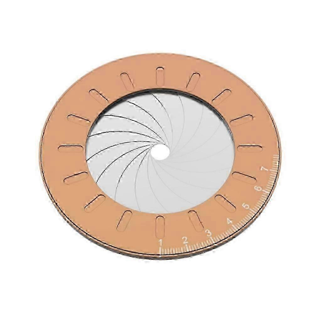 Precision Adjustable Metal Circle Drawing Tool, Round Pipe Measuring Tool