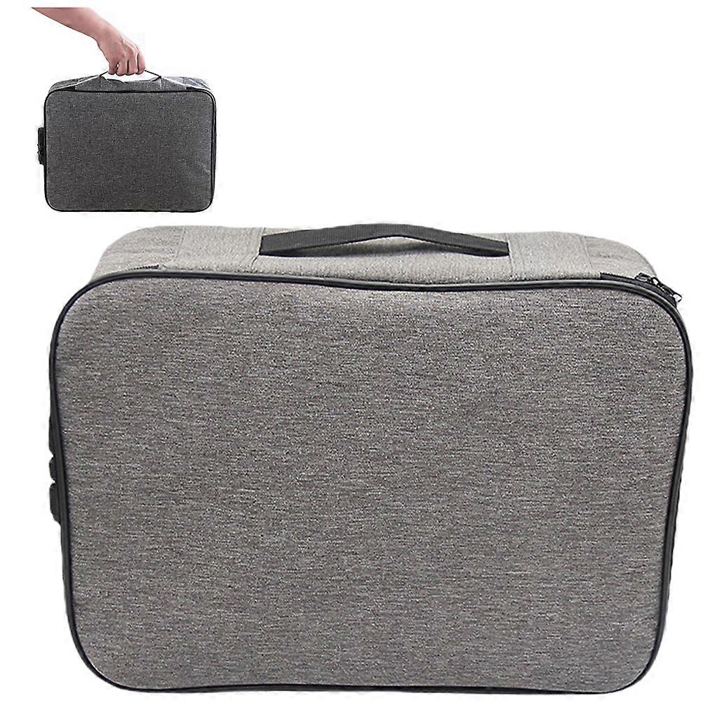 Document Lock Box Combination for Safe Document Organizer Office Storage