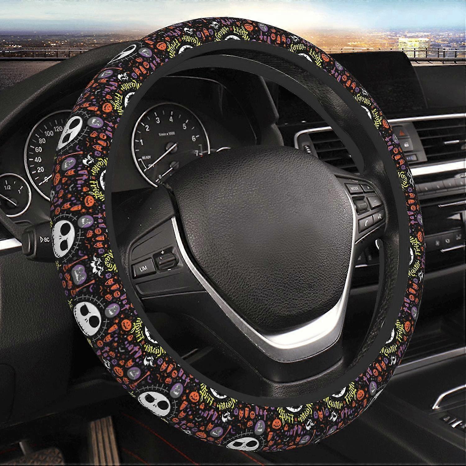 Non-Slip Elastic Steering Cover