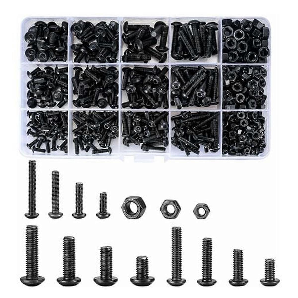 Flat Head Screws, Evenly Stressed, Smooth Surface, Improved Force Range