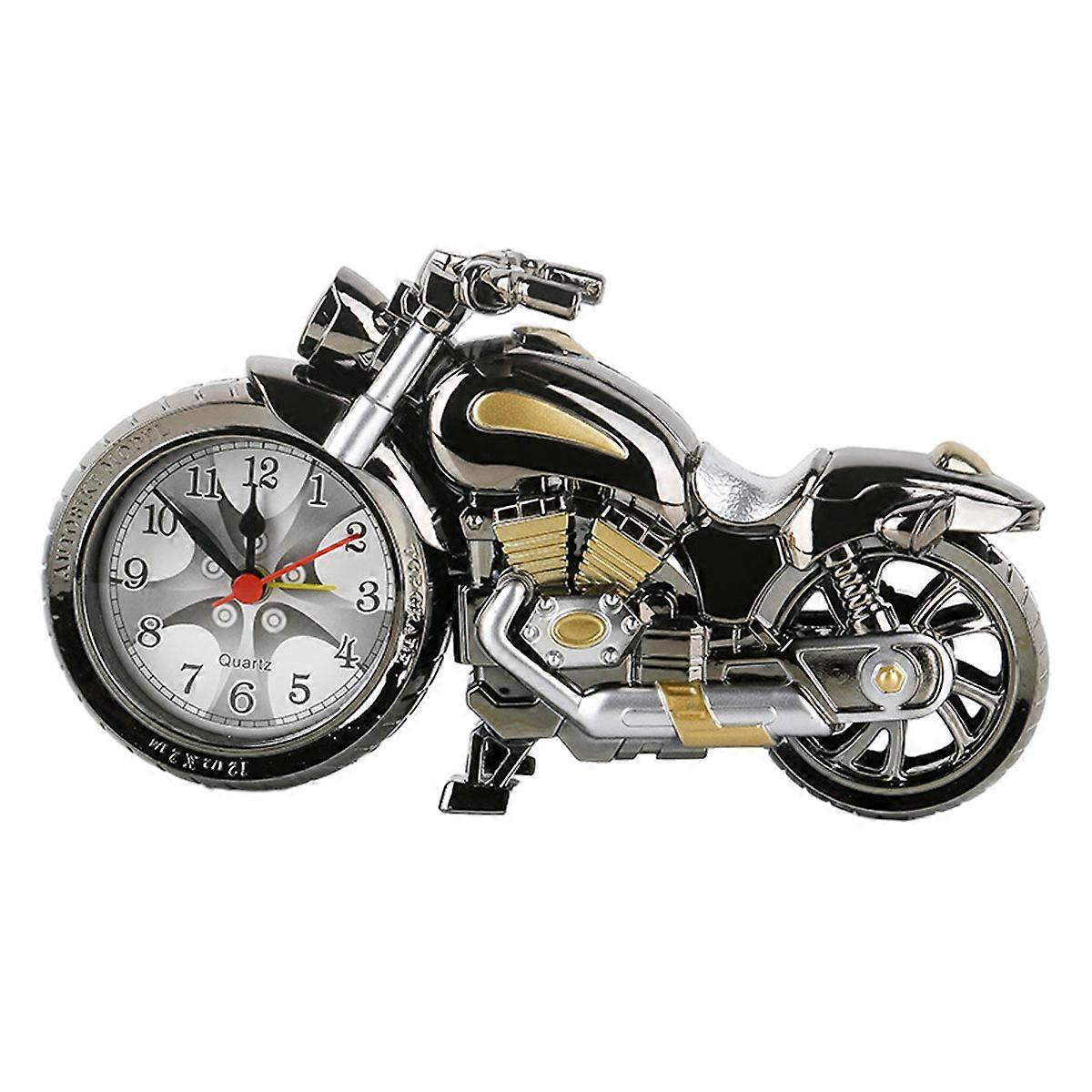 Creative Vintage Motorcycle Desk Clock