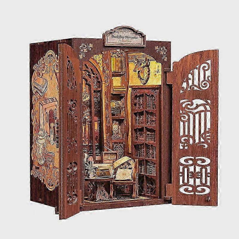 3D Wooden Book Nook Kit