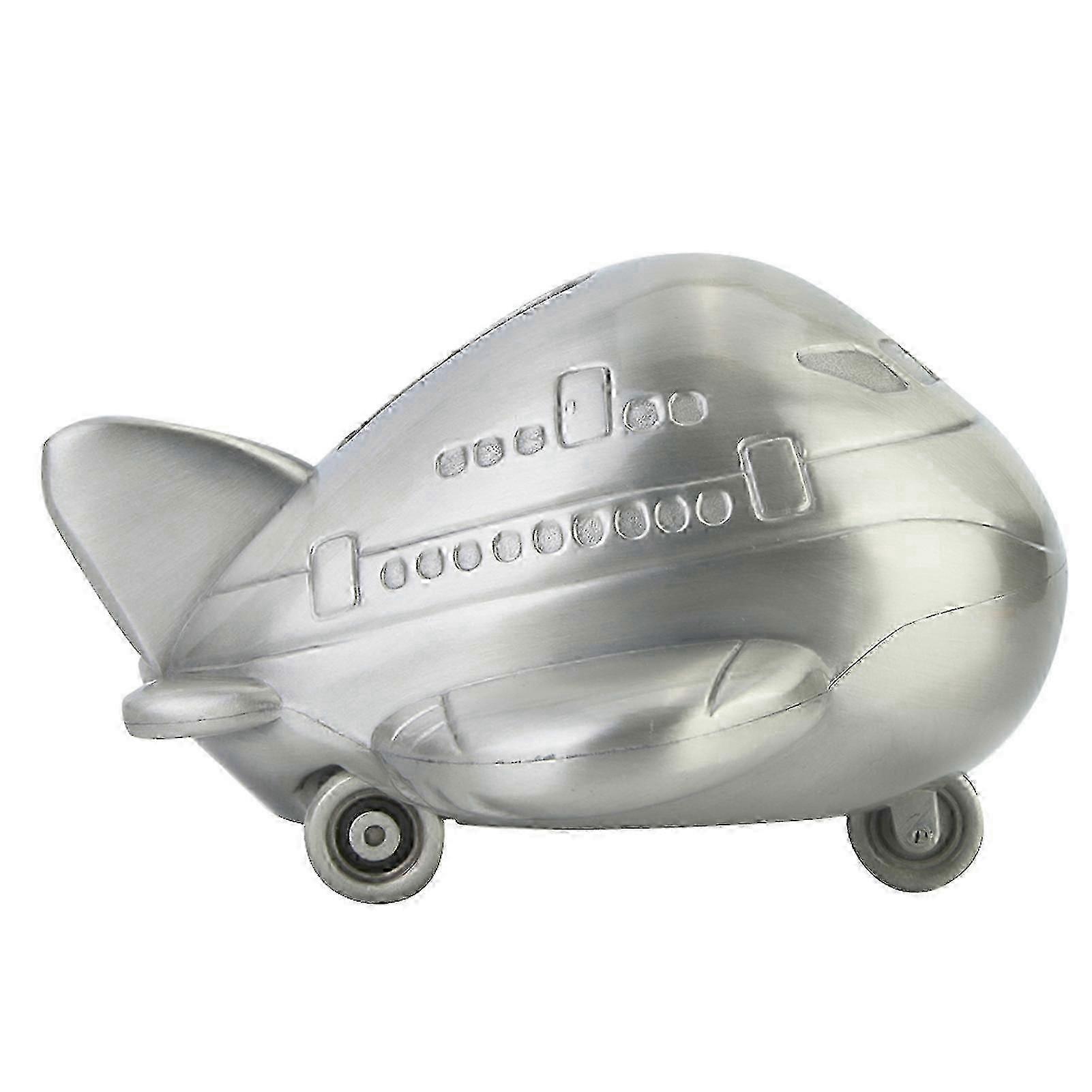 Durable Airplane Shape Coin Bank