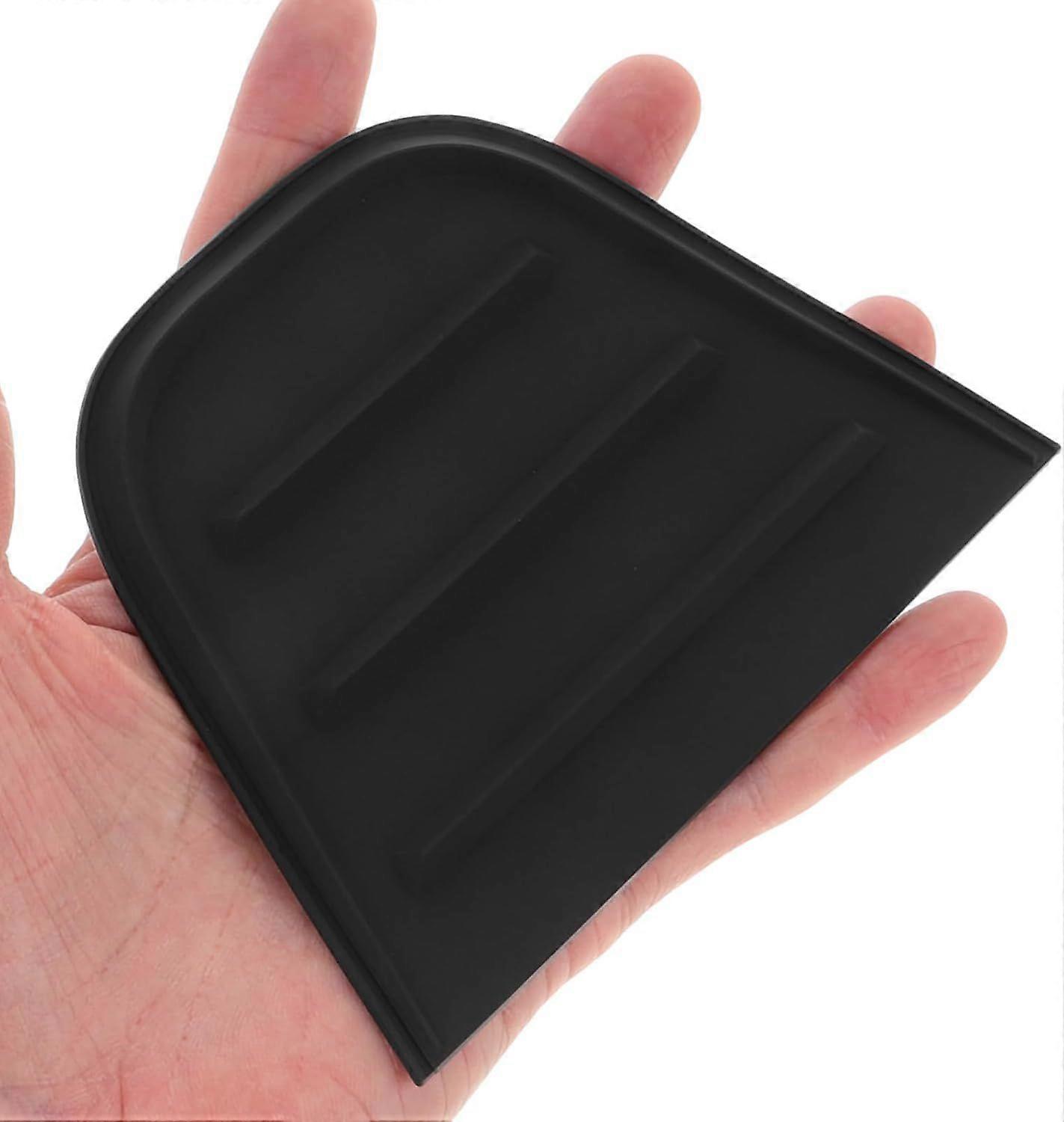 4 Pcs PVC Corner Guards for Hard Shell Suitcases, Black
