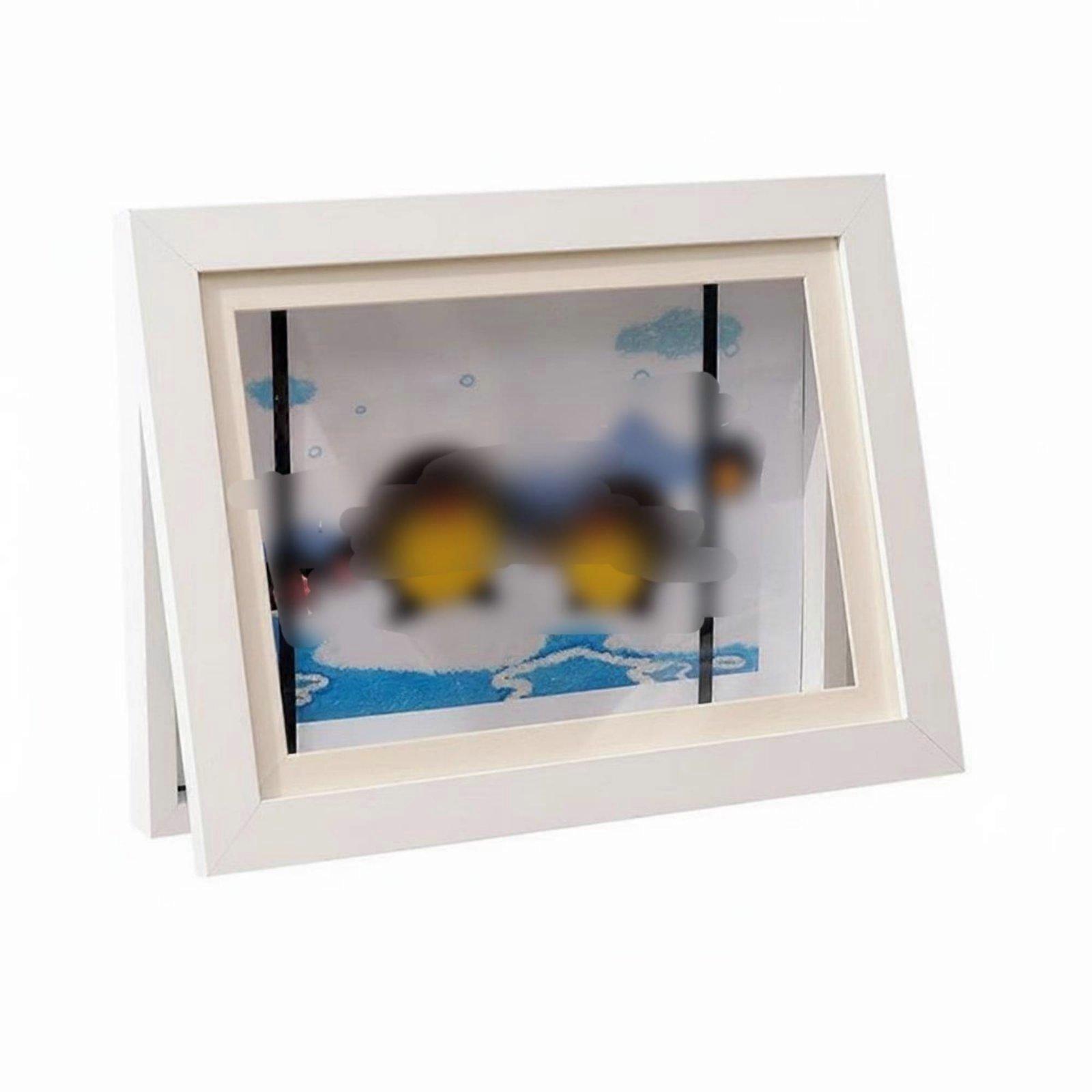 Changeable Kids Artwork Frame Large Capacity Artwork Storage Frame Hangs