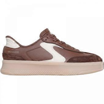 Women's Skechers Hotshot HI - Lifted Luxe | Brown | Womens Retro Trainers
