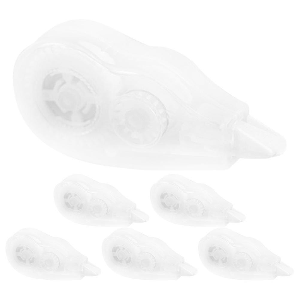 Tape school Supplies Transparent 6Pcs Error Portable