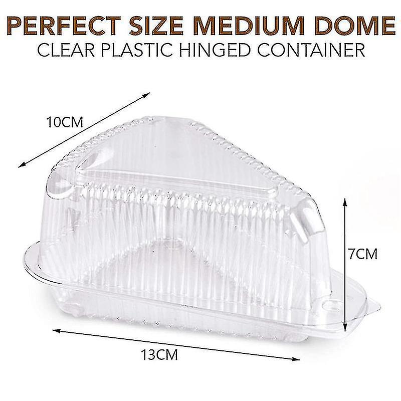 100pcs Triangle Cheesecake Boxes Cake Box Triangle Pie Holders Cake Boxes For Party Wedding