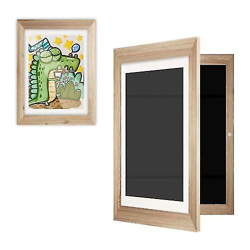 Wooden Photo Frame Display Stand Children's Art Photo Frame